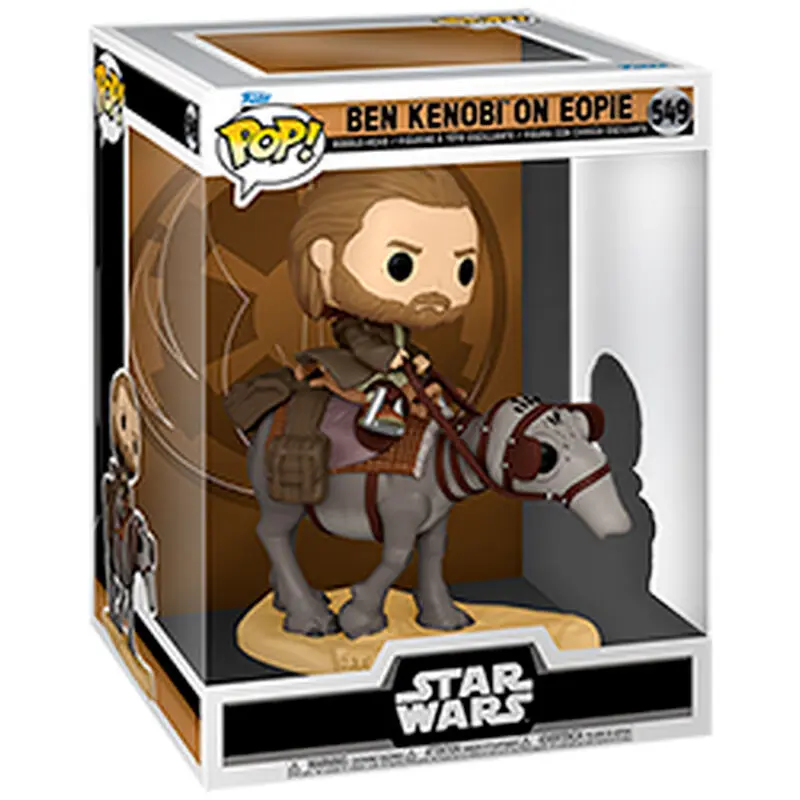 Star Wars: Obi-Wan Kenobi POP! Deluxe Vinyl Figurka Ben Kenobi na Eopie 9 cm termékfotó