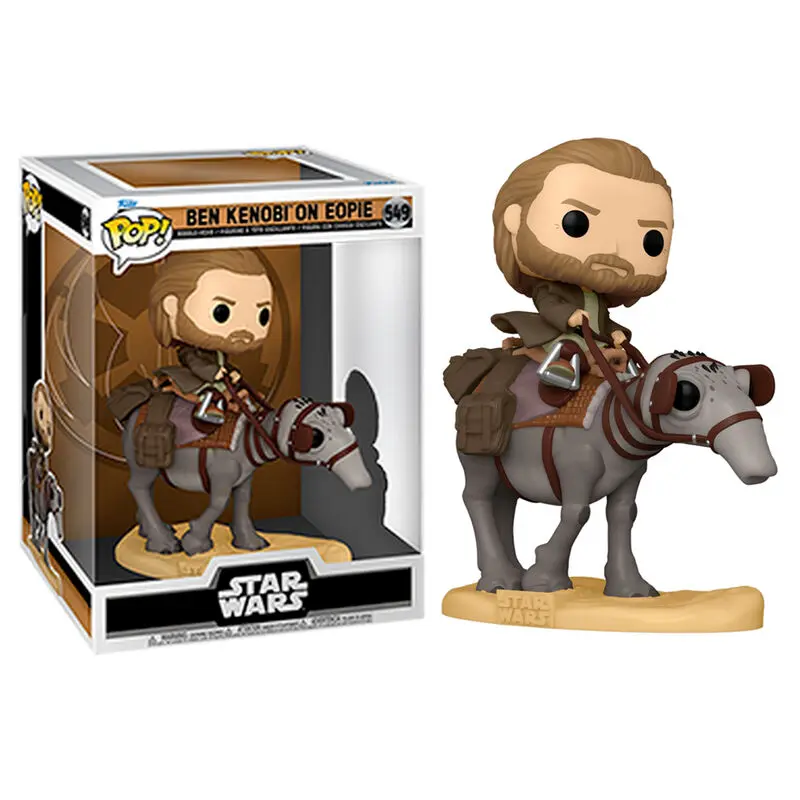 Star Wars: Obi-Wan Kenobi POP! Deluxe Vinyl Figurka Ben Kenobi na Eopie 9 cm termékfotó