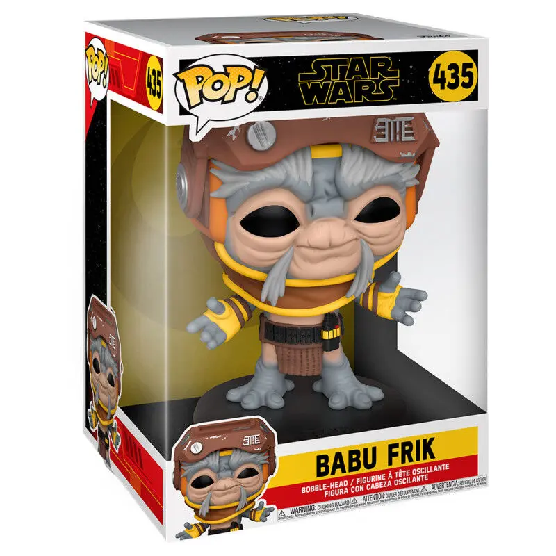 Star Wars Super Sized POP! Movies Vinyl Figúrka Babu Frick 25 cm termékfotó