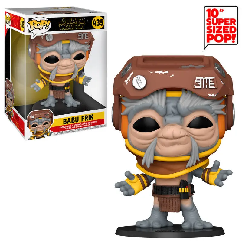 Star Wars Super Sized POP! Movies Vinyl Figúrka Babu Frick 25 cm termékfotó