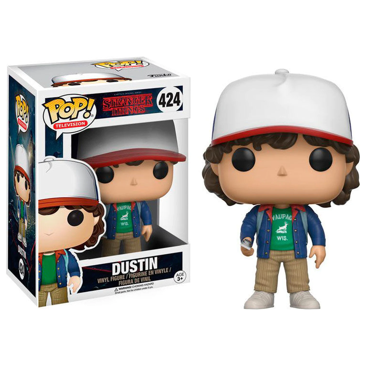 Figúrka POP Stranger Things Dustin produktová fotografia