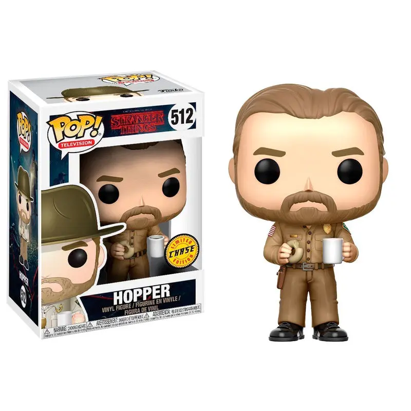 Figúrka POP Stranger Things Hopper Chase produktová fotografia
