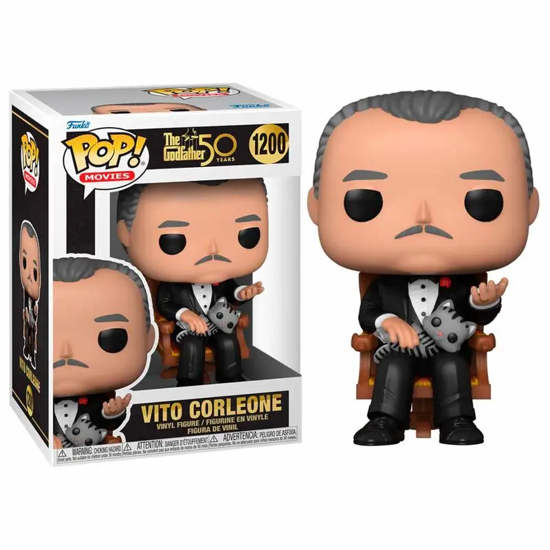 The Godfather POP! Movies Vinyl Figúrka 50. výročie Vito Corleone 9 cm termékfotó