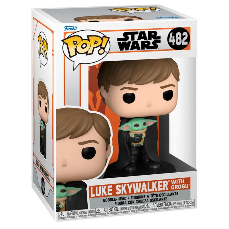 Star Wars The Mandalorian  POP! TV Vinilová figúrka Luke s dieťaťom 9 cm termékfotó