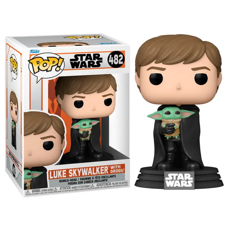 Star Wars The Mandalorian  POP! TV Vinilová figúrka Luke s dieťaťom 9 cm termékfotó