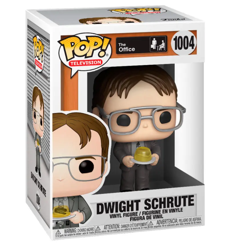 The Office US POP! TV vinylová figúrka Dwight s Jello Stapler 9 cm produktová fotografia