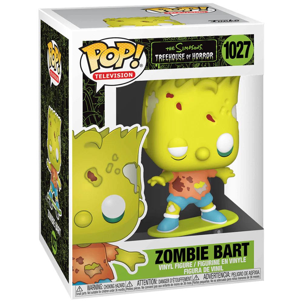 Simpsons POP! Animation Vinylová figúrka Zombie Bart 9 cm produktová fotografia