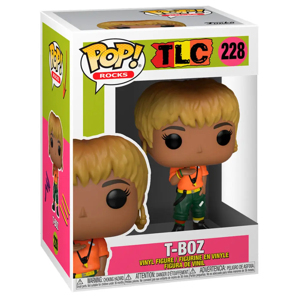 TLC POP! Rocks vinylová figúrka T-Boz 9 cm produktová fotografia