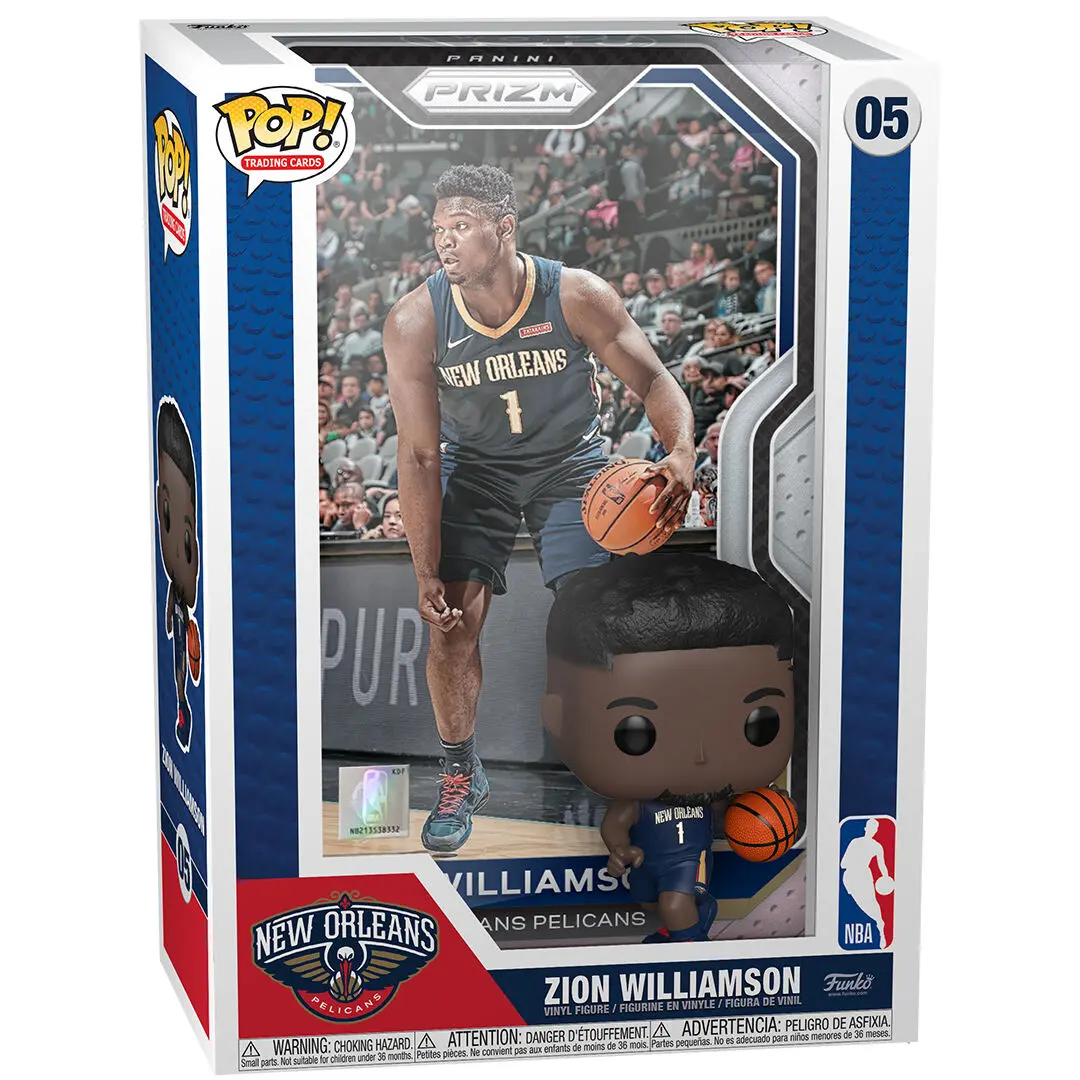 NBA Zberateľská karta POP! Basketball Vinylová Figúrka Zion Williamson 9 cm produktová fotografia