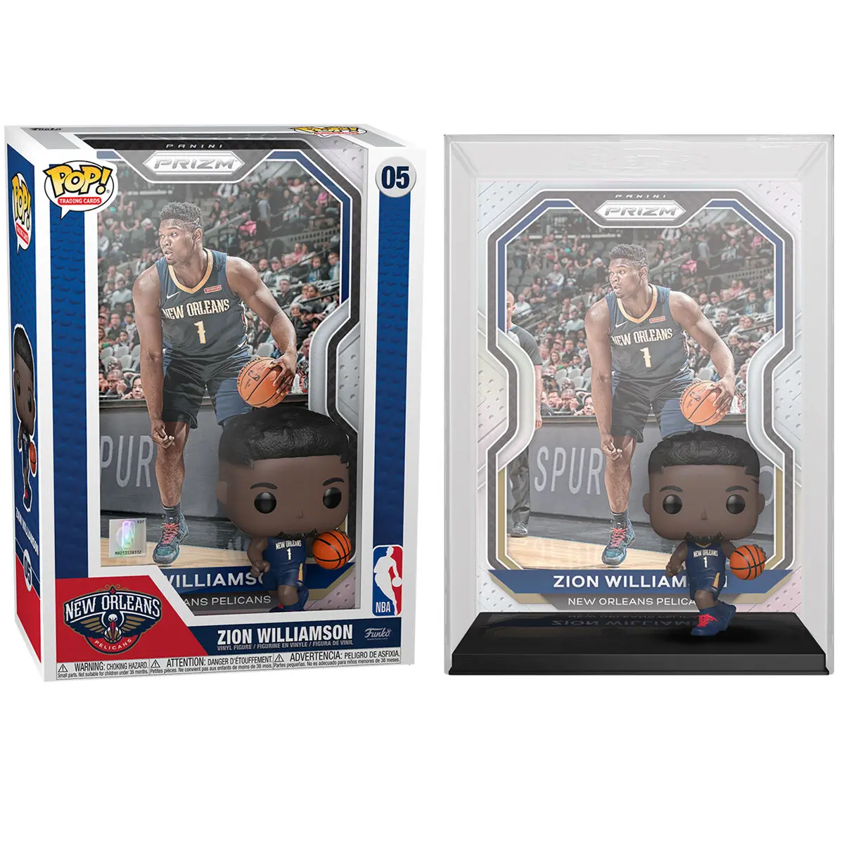 NBA Zberateľská karta POP! Basketball Vinylová Figúrka Zion Williamson 9 cm produktová fotografia