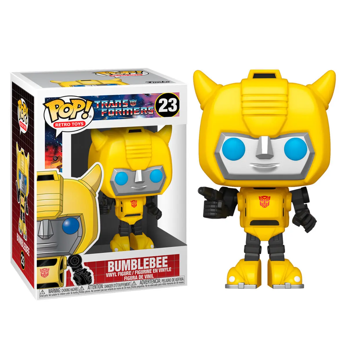 Transformers POP! Movies Vinylová figúrka Bumblebee 9 cm produktová fotografia