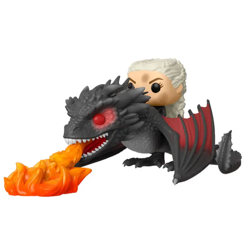 POP figúrka Game of Thrones Daenerys on Fiery Drogon produktová fotografia