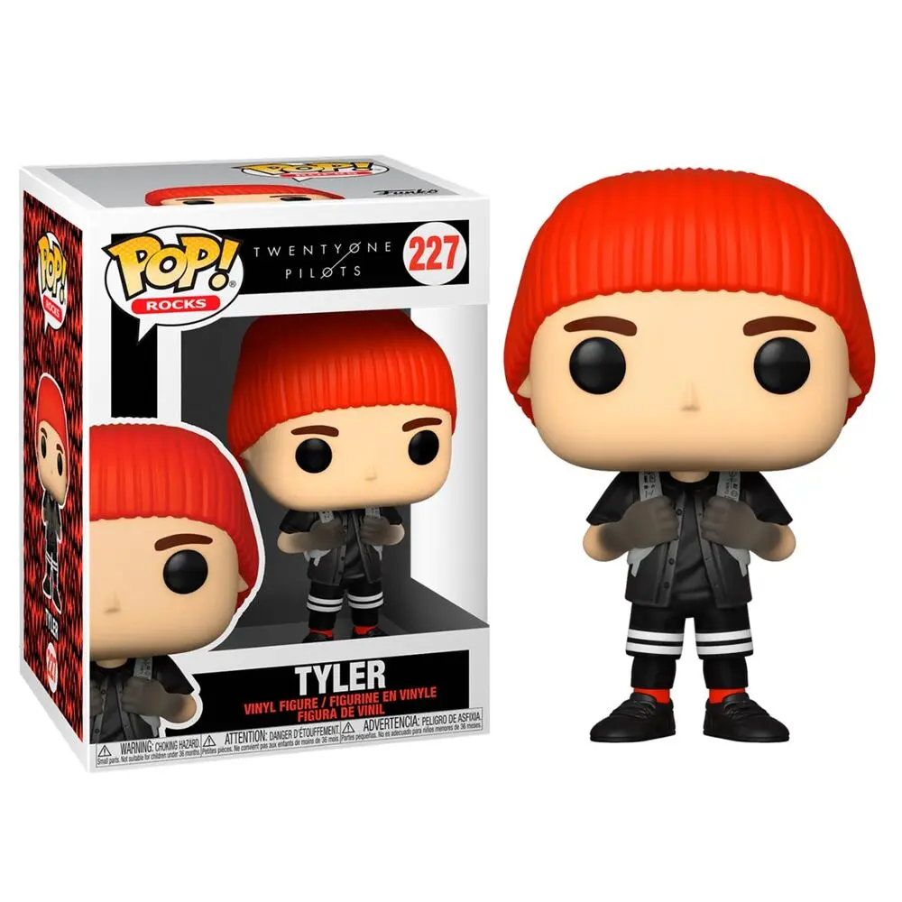 Twenty One Pilots POP! Rocks Vinyl figura Stressed Out Tyler Joseph 9 cm termékfotó