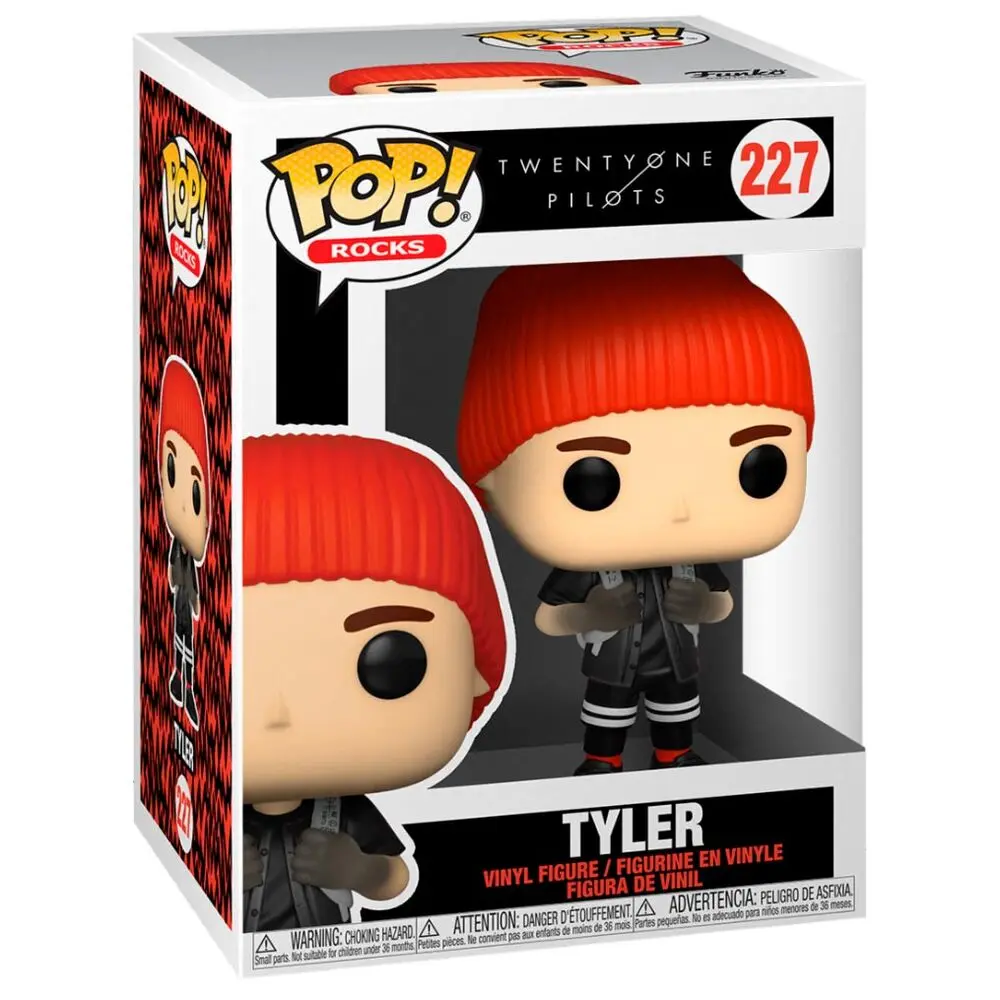 Twenty One Pilots POP! Rocks Vinyl figura Stressed Out Tyler Joseph 9 cm termékfotó