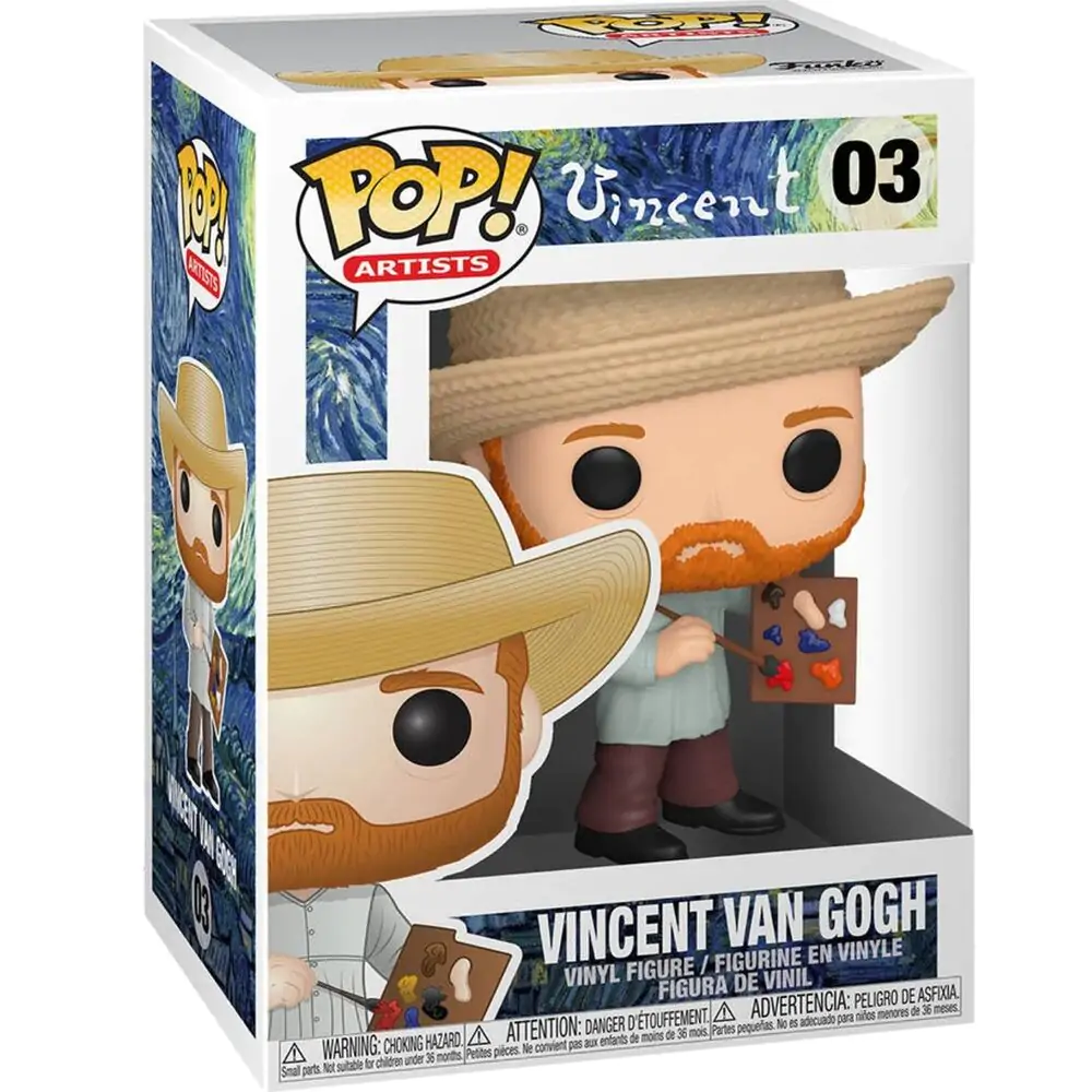 Vincent van Gogh POP! Artists Vinyl figúrka 9 cm termékfotó