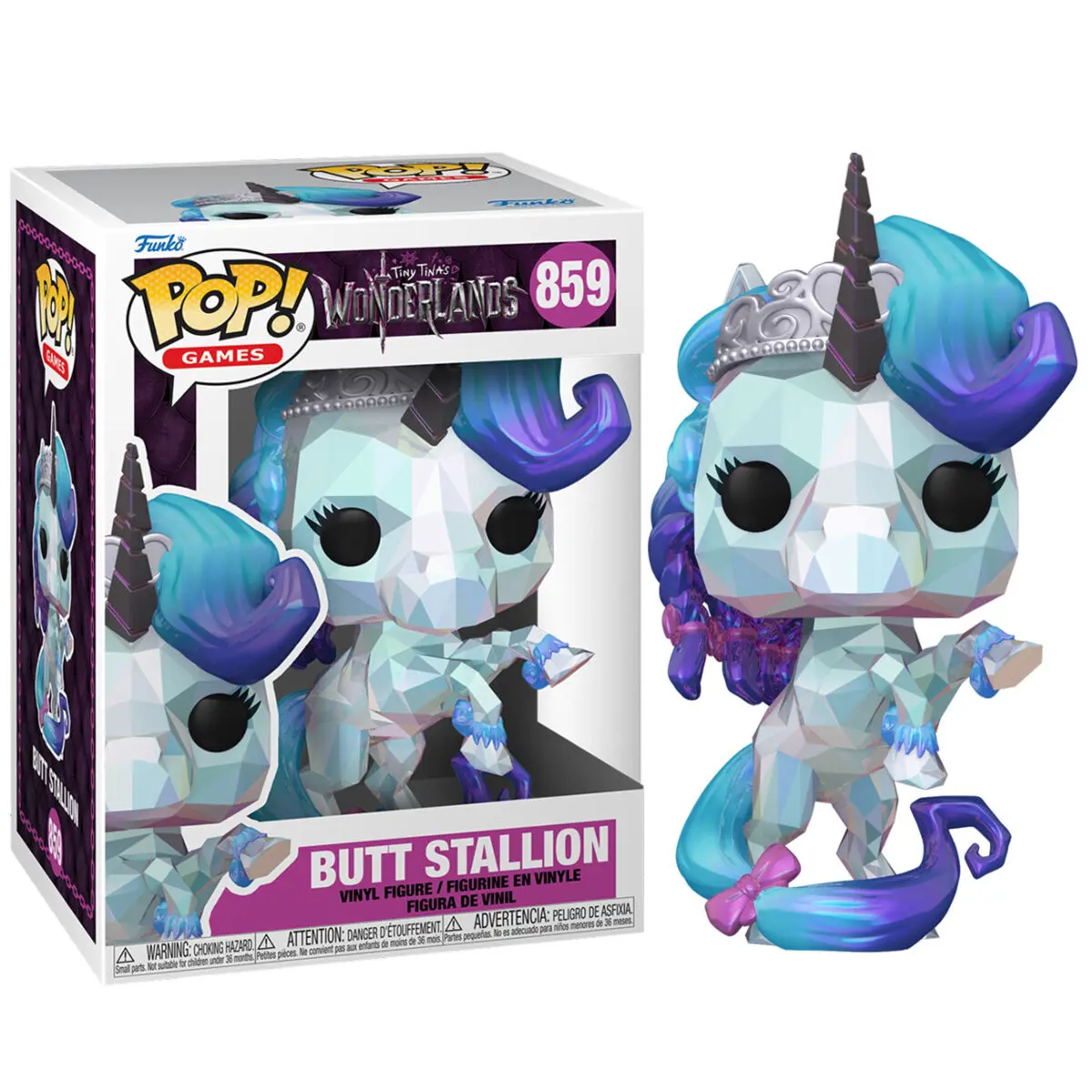 Tiny Tina&#039;s Wonderland POP! Games vinylová figúrka Butt Stallion 9 cm termékfotó