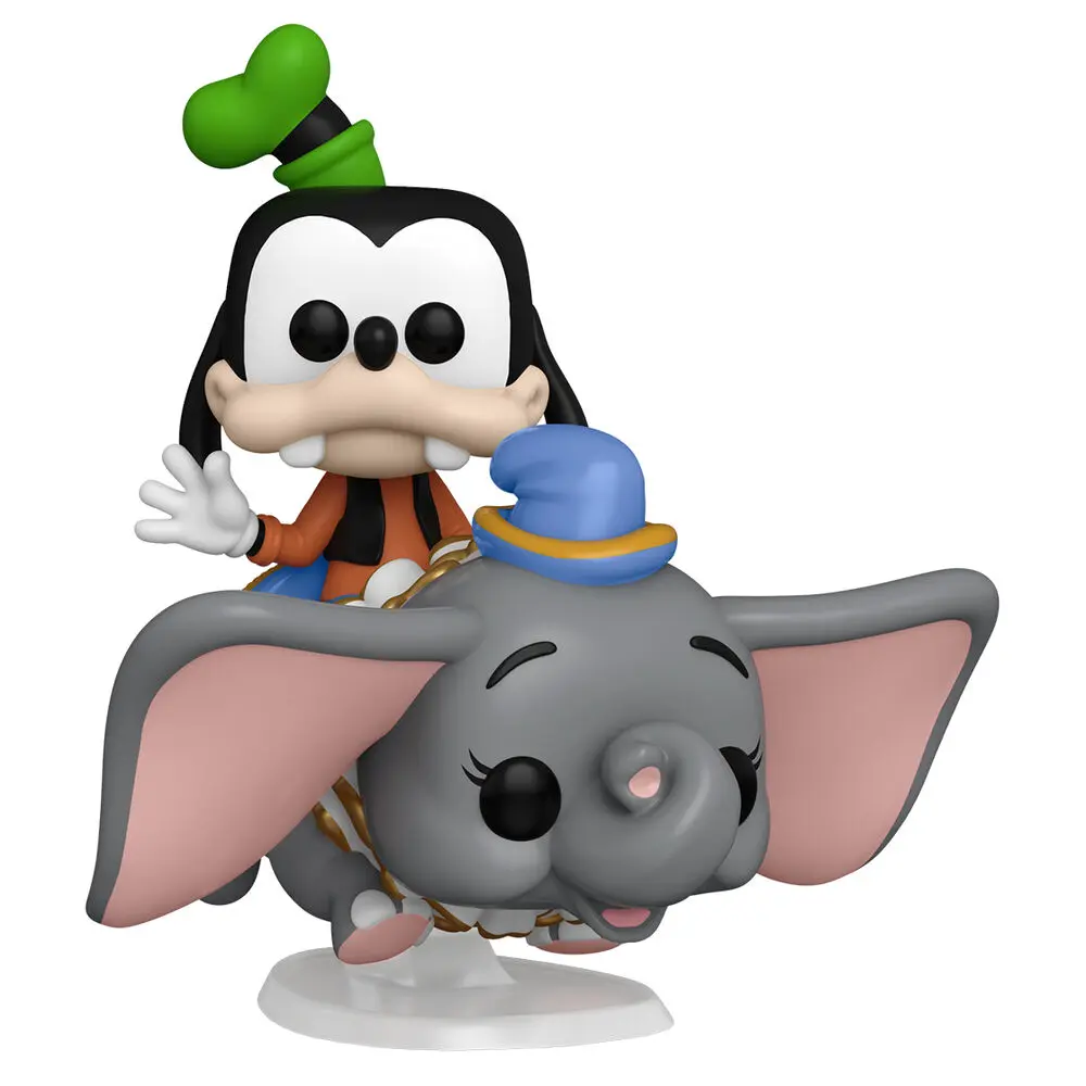 Walt Disney World 50. výročie POP! Rides Super Deluxe Vinyl Figure Dumbo s Goofym 15 cm termékfotó