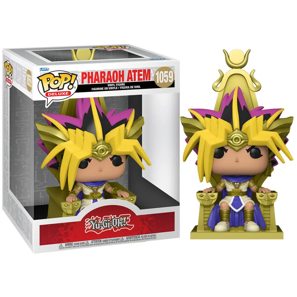 Yu-Gi-Oh! Pop! Deluxe Animation Vinyl Figure Atem Pharaoh Yugi 9 cm termékfotó