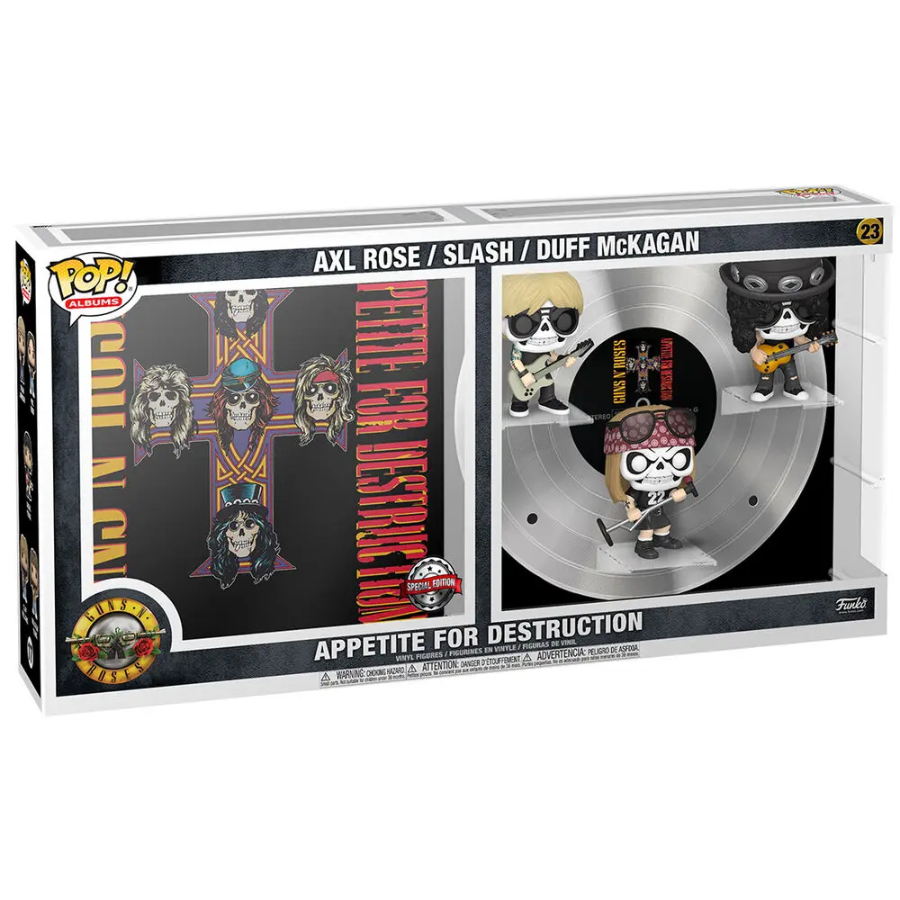 Guns n Roses POP! Albums Vinyl Figúrka 3-as csomag Appetite For Destruction 9 cm termékfotó