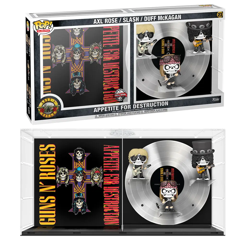 Guns n Roses POP! Albums Vinyl Figúrka 3-as csomag Appetite For Destruction 9 cm termékfotó