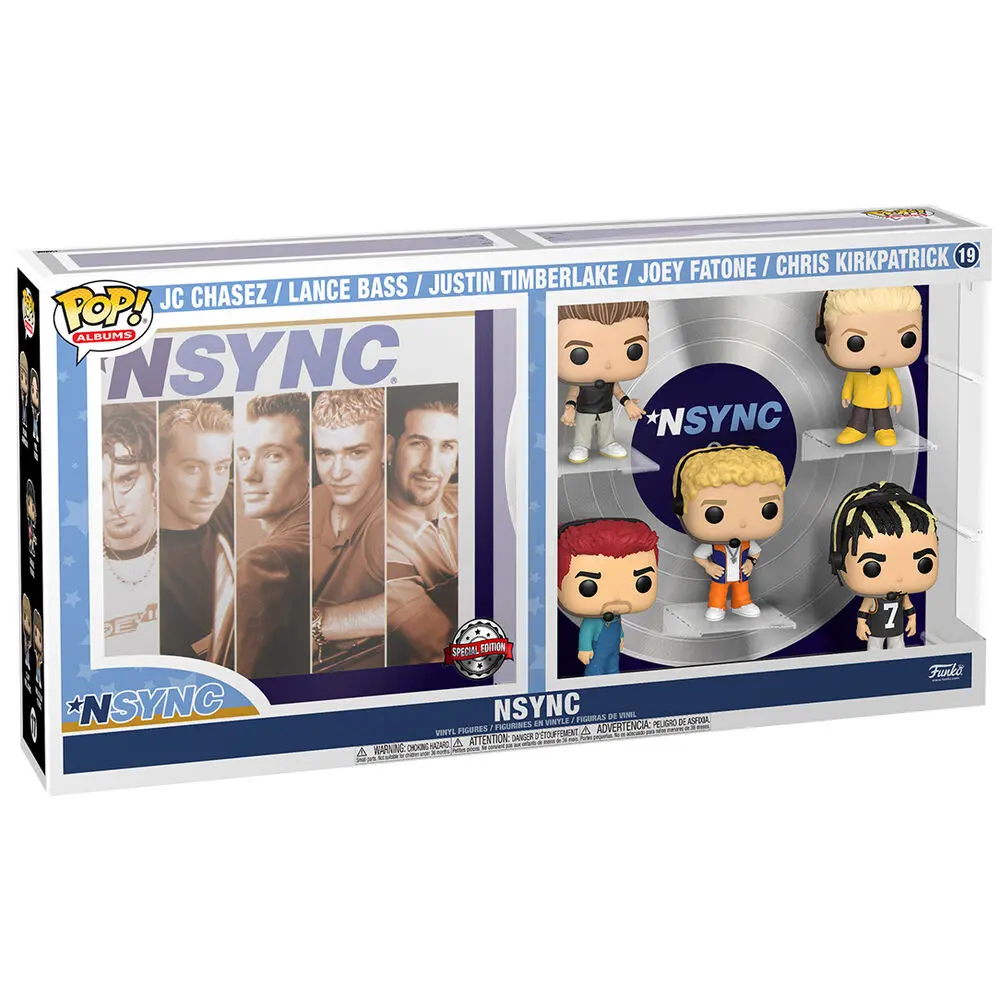 NSYNC POP! Albums vinylová figúrka 5-ös csomagban NSYNC 9 cm termékfotó