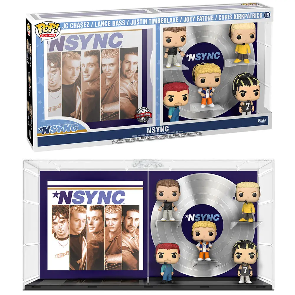 NSYNC POP! Albums vinylová figúrka 5-ös csomagban NSYNC 9 cm termékfotó