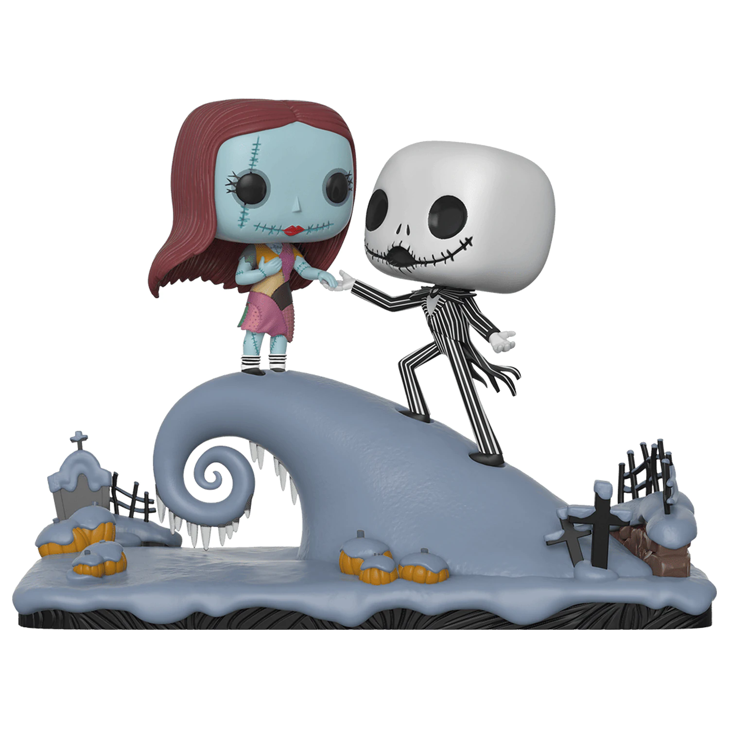 Nightmare before Christmas POP! Movie Moments vinylová bobble-head súprava 2 kusov Jack & Sally 9 cm produktová fotografia