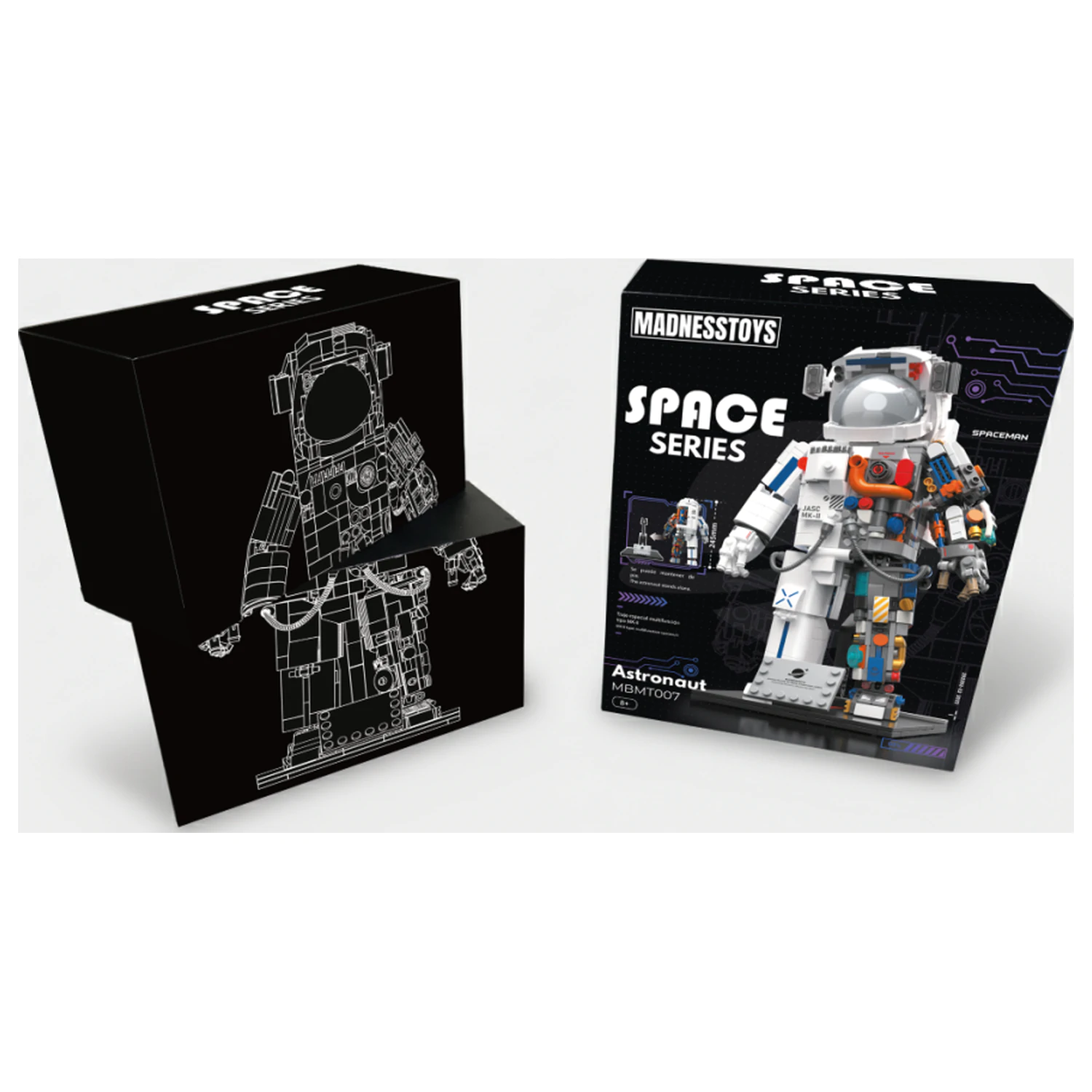 POP SERIES Stavebnica Astronaut 900 kusov produktová fotografia