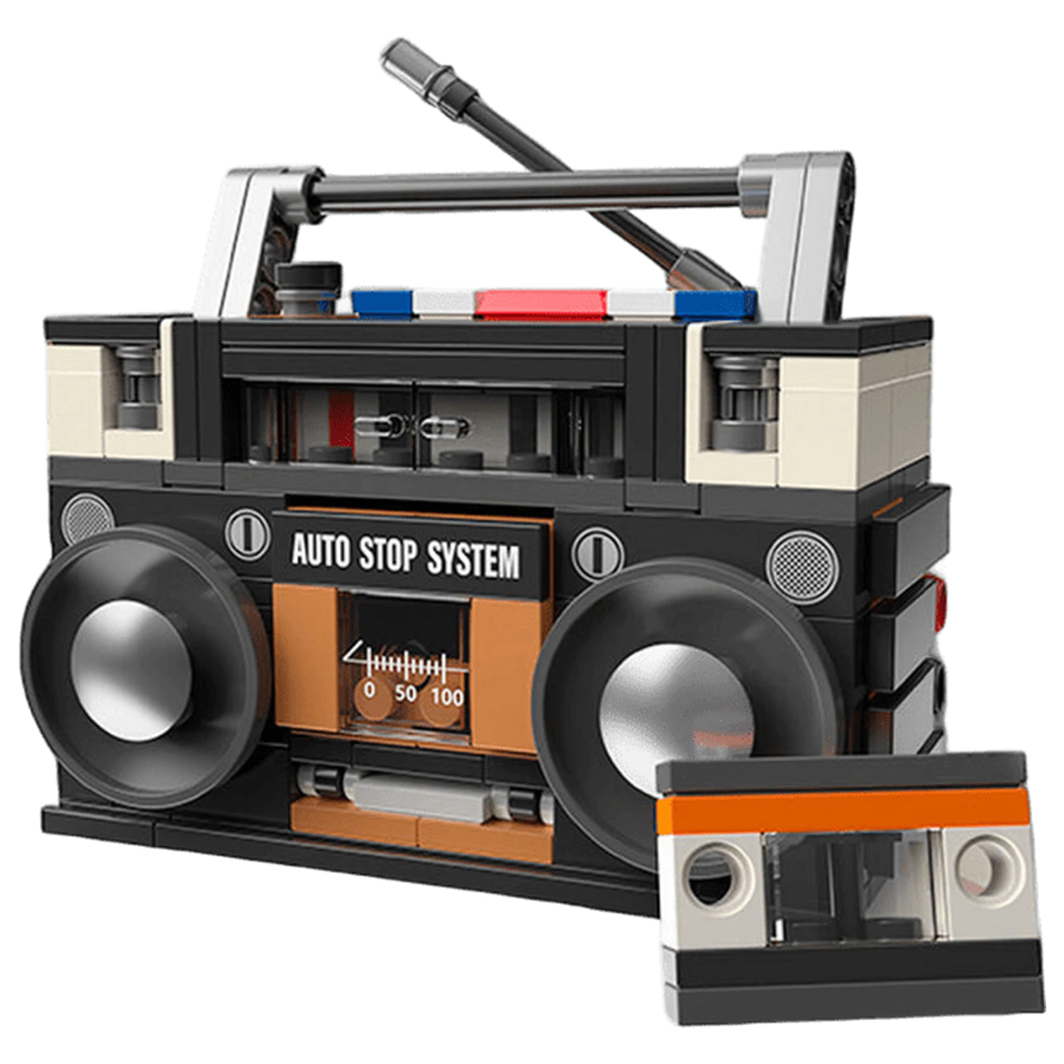 Pop Series Stavebnica 1988 Boombox rádio 168 kusov produktová fotografia