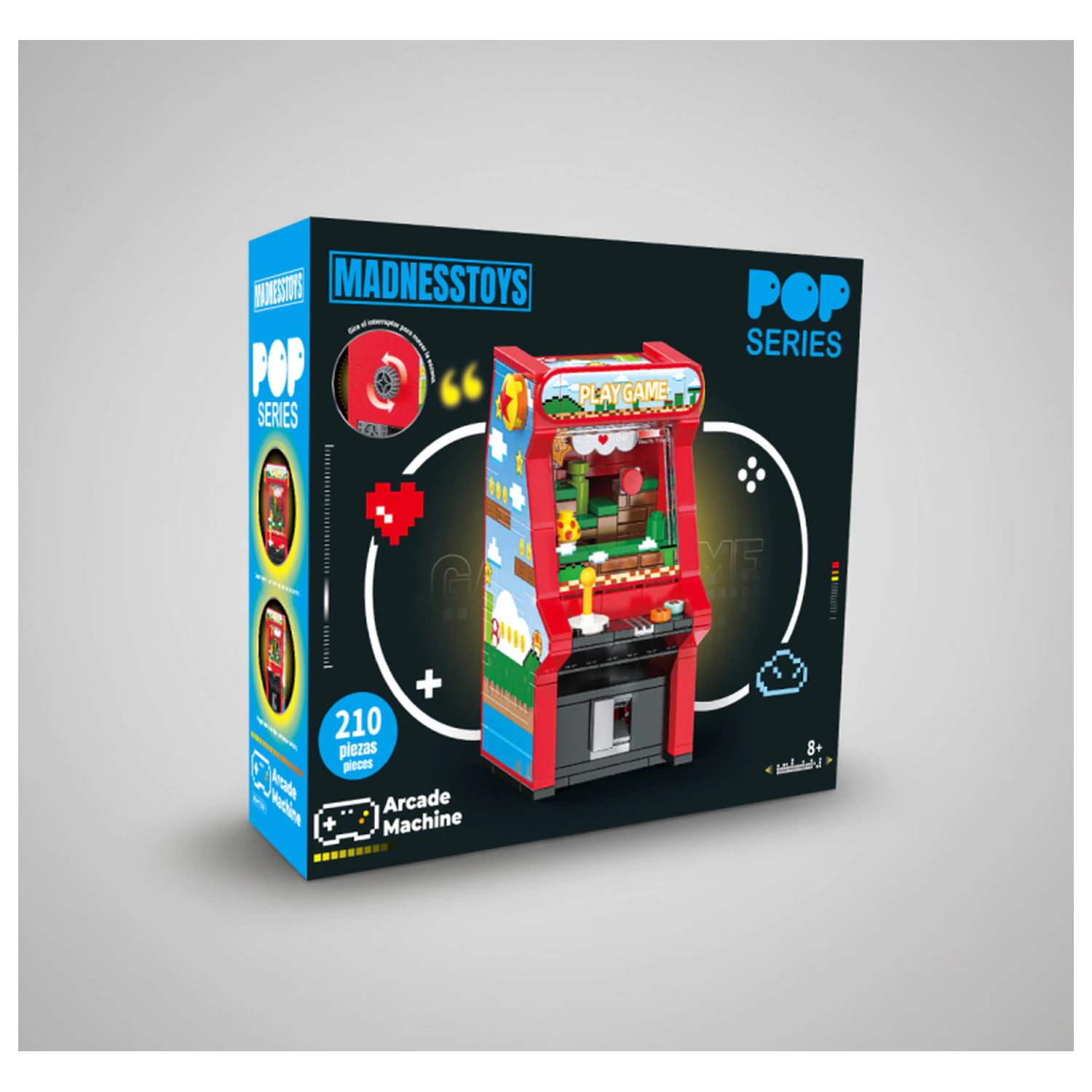 POP Series Konštrukčná stavebnica Arcade Machine 210 kusov produktová fotografia