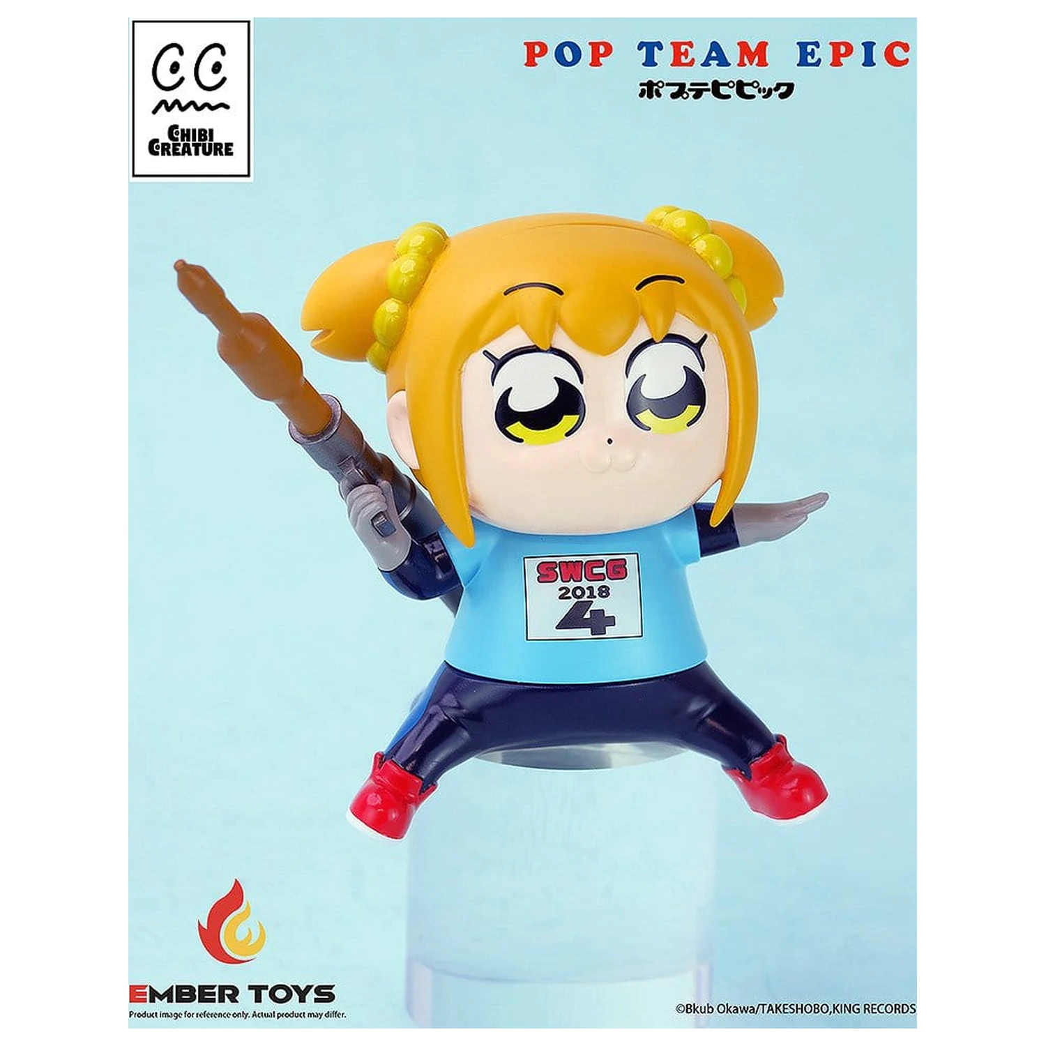 Pop Team Epic Chibi Creature vinylové figúrky 2-balenie POPUKO & PIPIMI: Skeleton Competition Ver. produktová fotografia
