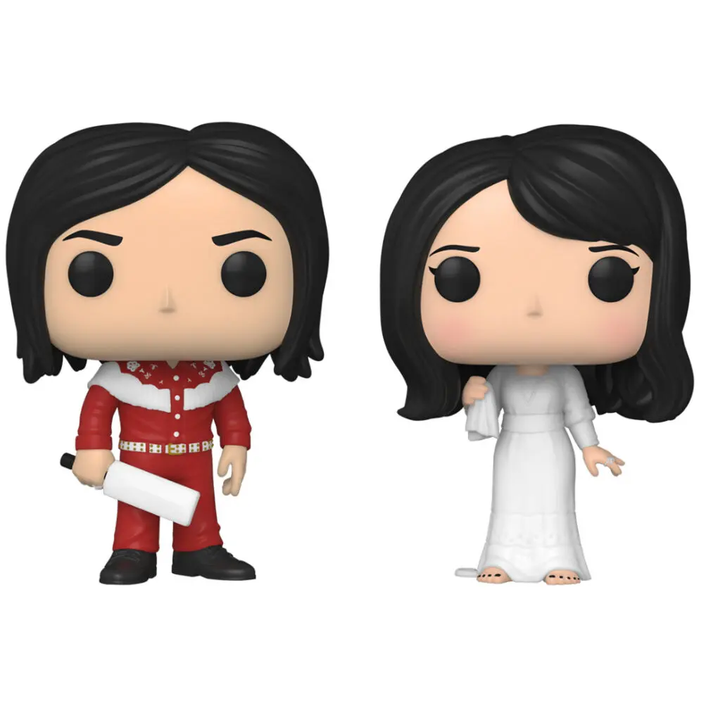 The White Stripes POP! Rocks Vinyl Figúrky 2-tűzes Jack White & Meg White 9 cm termékfotó