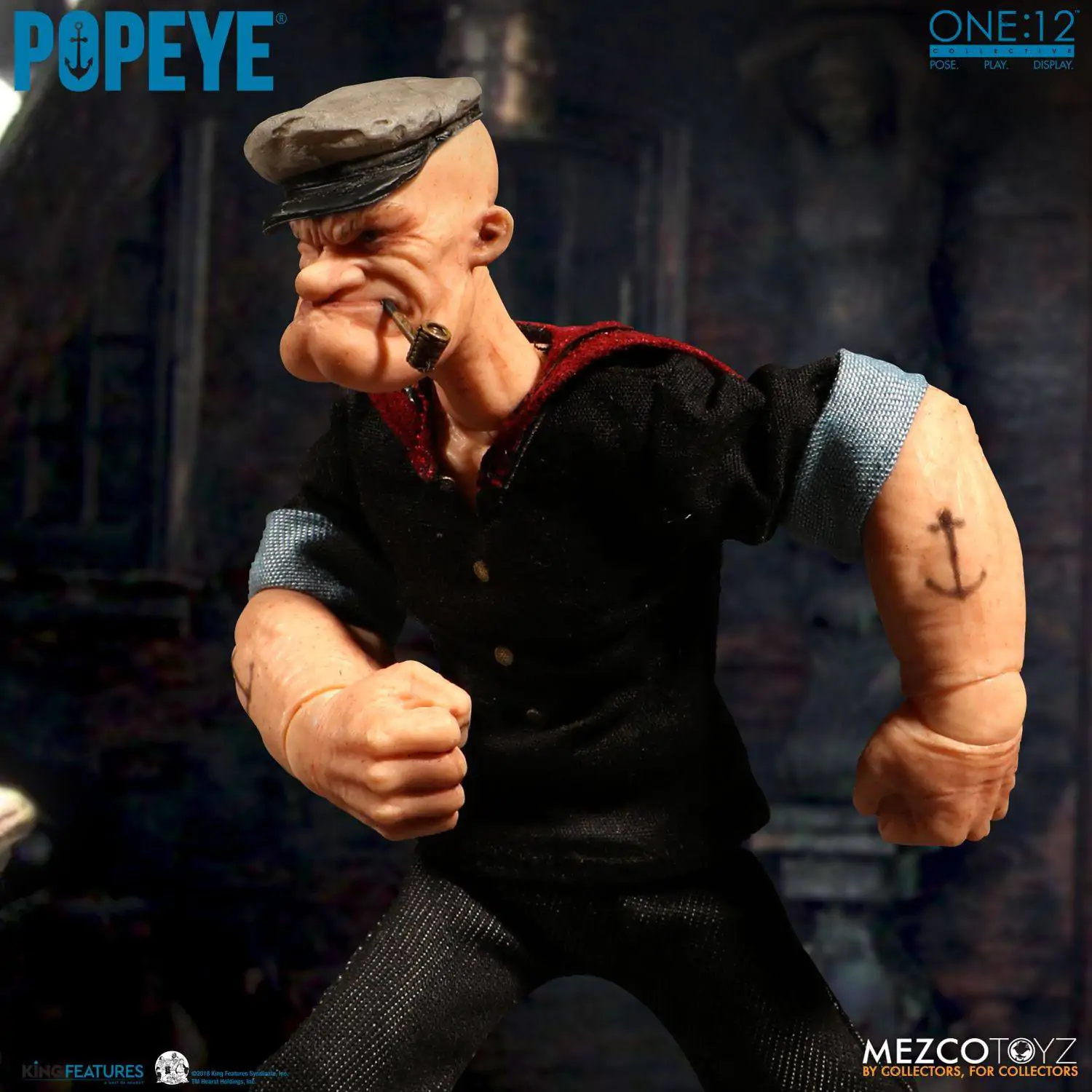 Akčná figúrka Popeye 1/12 Popeye 14 cm produktová fotografia