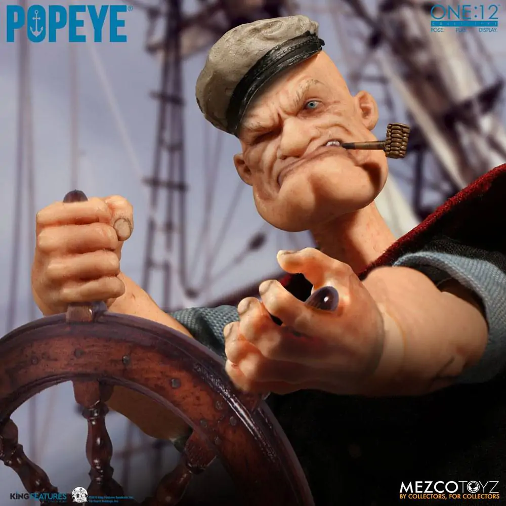 Akčná figúrka Popeye 1/12 Popeye 14 cm produktová fotografia