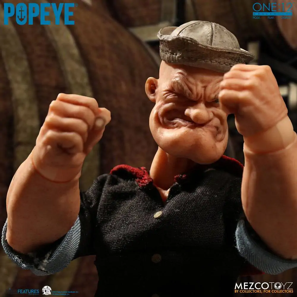 Akčná figúrka Popeye 1/12 Popeye 14 cm produktová fotografia