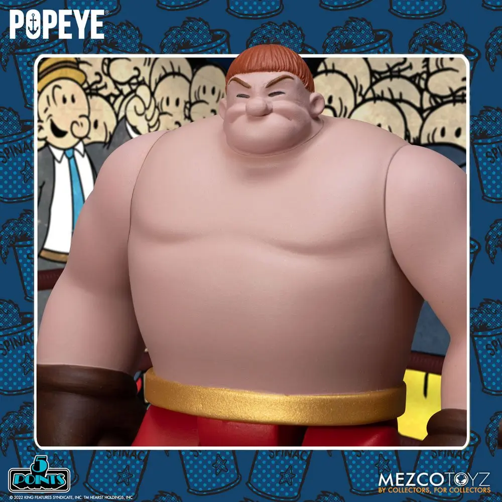 Popeye 5 Points Deluxe figúrka szett Popeye és Oxheart 9 cm termékfotó