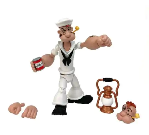 Postavička Popeye Action Figure Wave 02 Popeye White Sailor Suit termékfotó