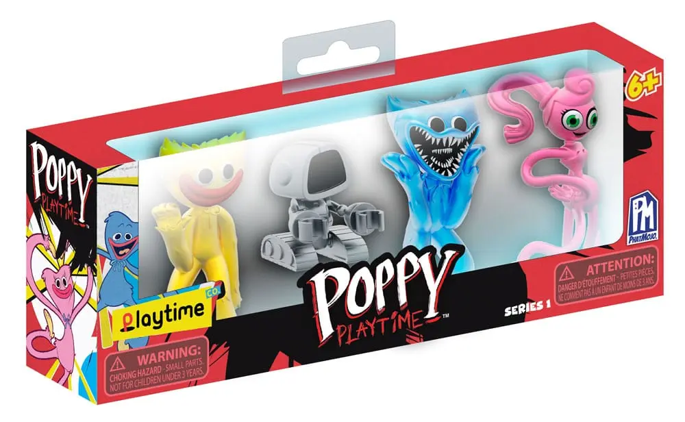 Poppy Playtime Mini Figúrky 4-Pack 10 cm produktová fotografia