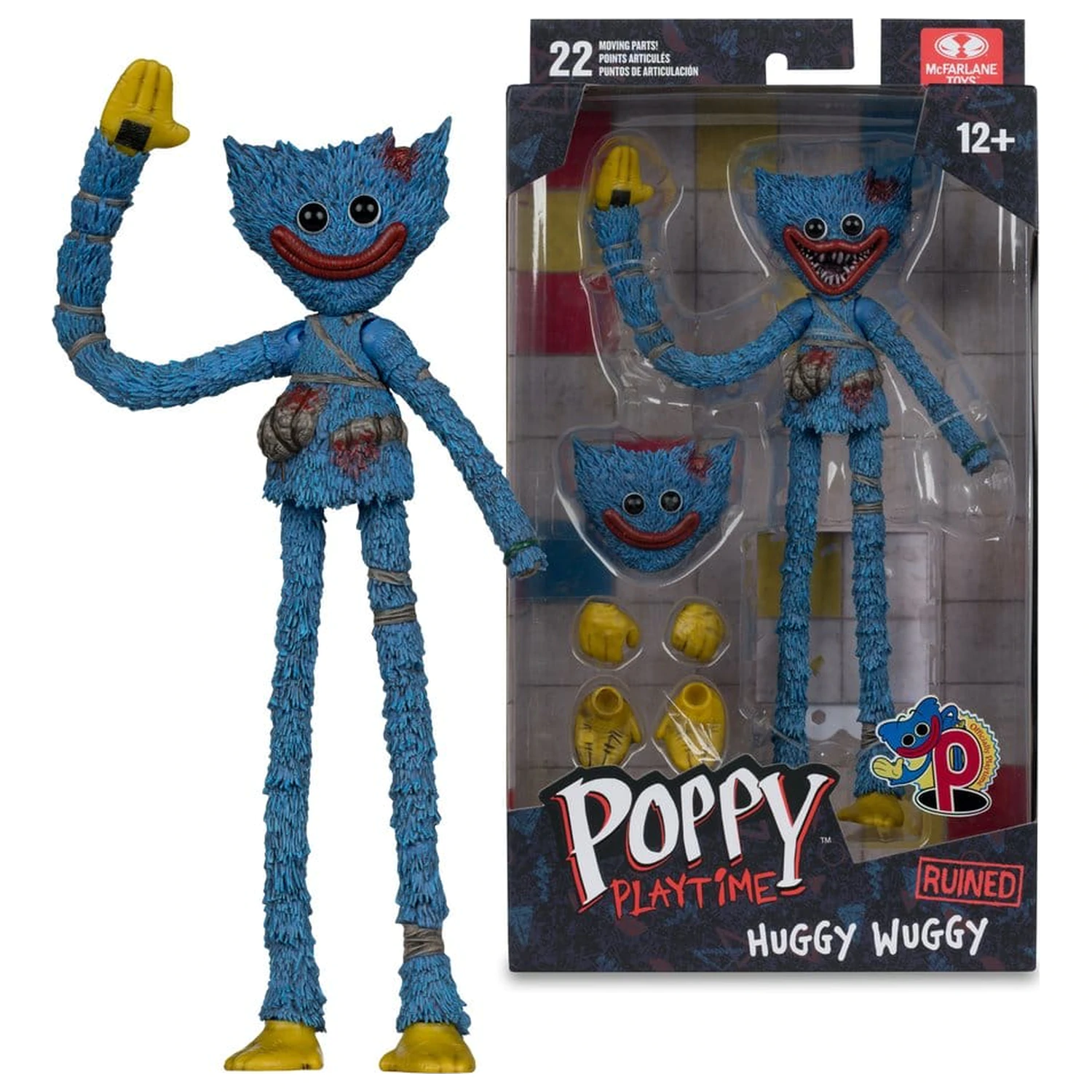 Poppy Playtime Akčná figúrka Huggy Wuggy Zničená 19 cm produktová fotografia