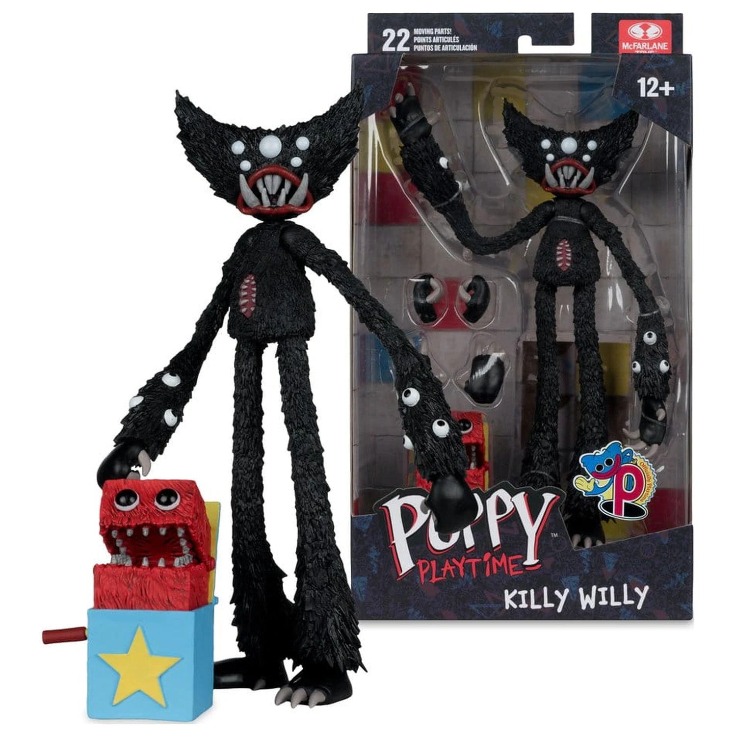 Poppy Playtime Akčná figúrka Killy Willy 19 cm produktová fotografia