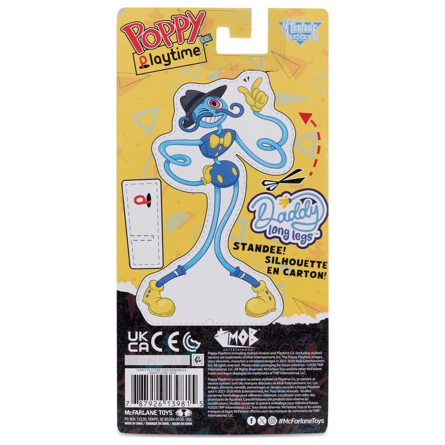 Poppy Playtime Bendables Ohybná figúrka Daddy Long Legs 11 cm produktová fotografia