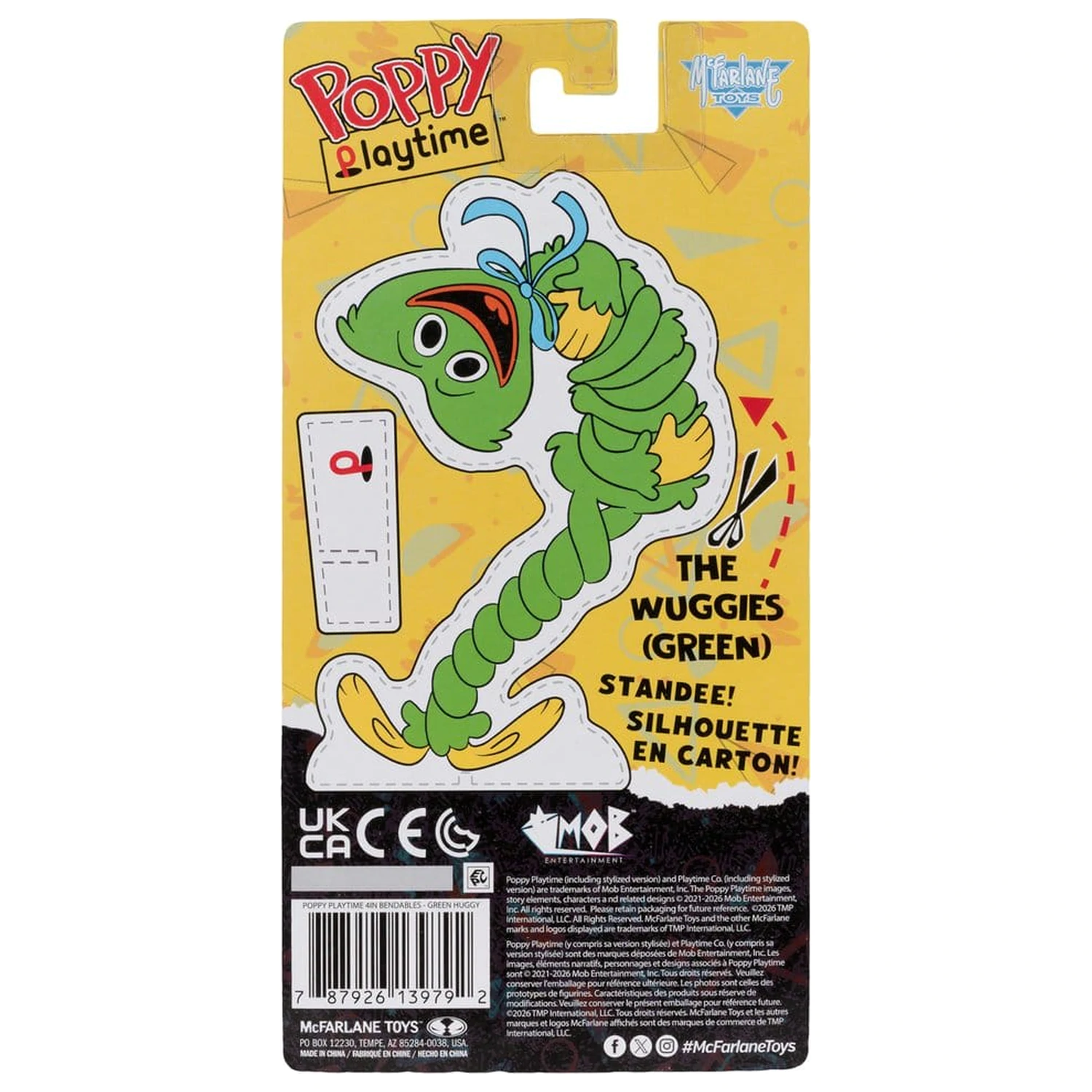 Poppy Playtime Bendables Ohýbacia figúrka Green Huggy Wuggy 11 cm produktová fotografia