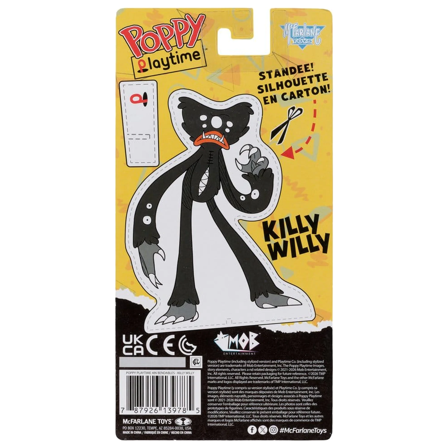 Poppy Playtime Bendables Ohybná figúrka Killy Willy 11 cm produktová fotografia