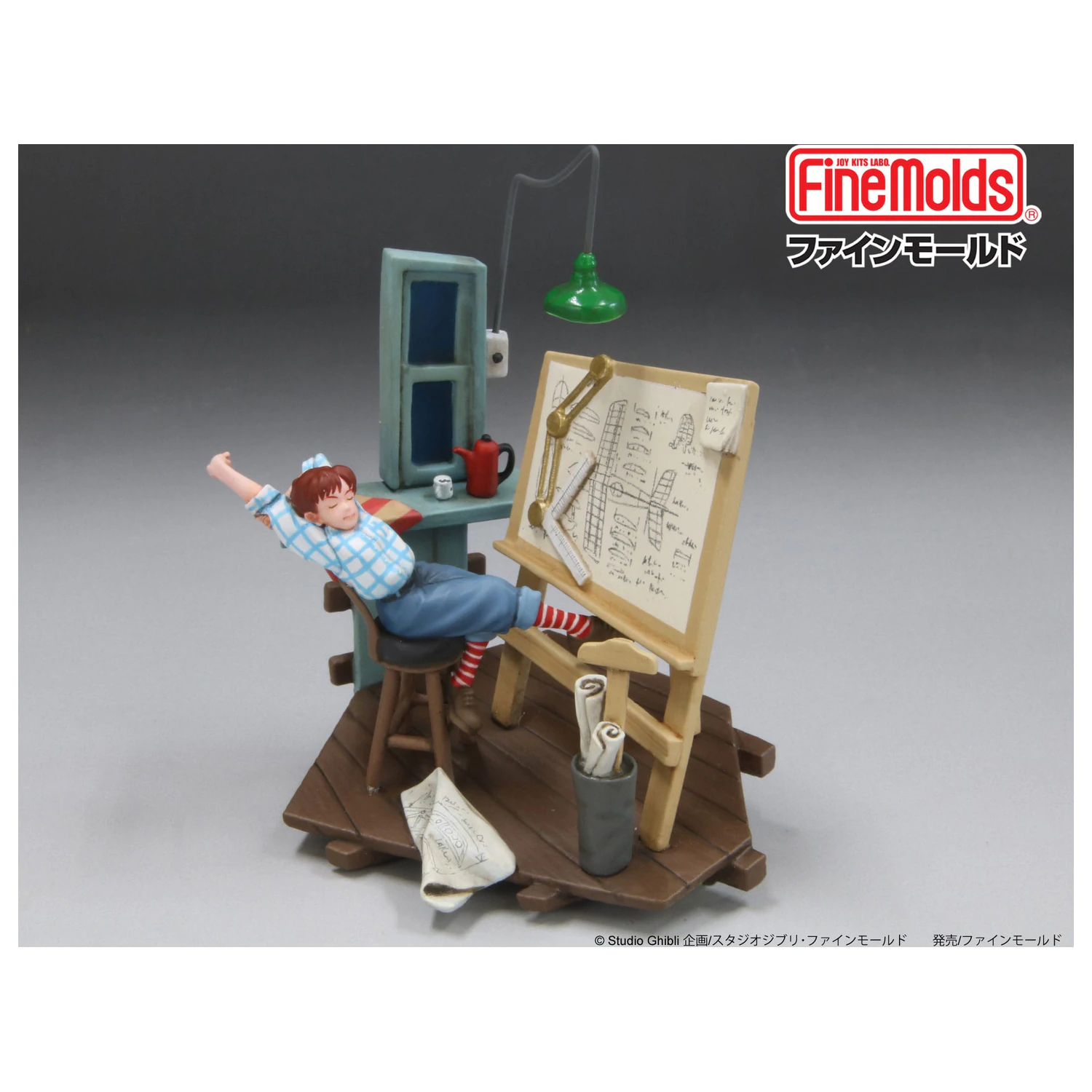 Porco Rosso modelárska stavebnica 1/48 na maľovanie Sleepless Fio produktová fotografia