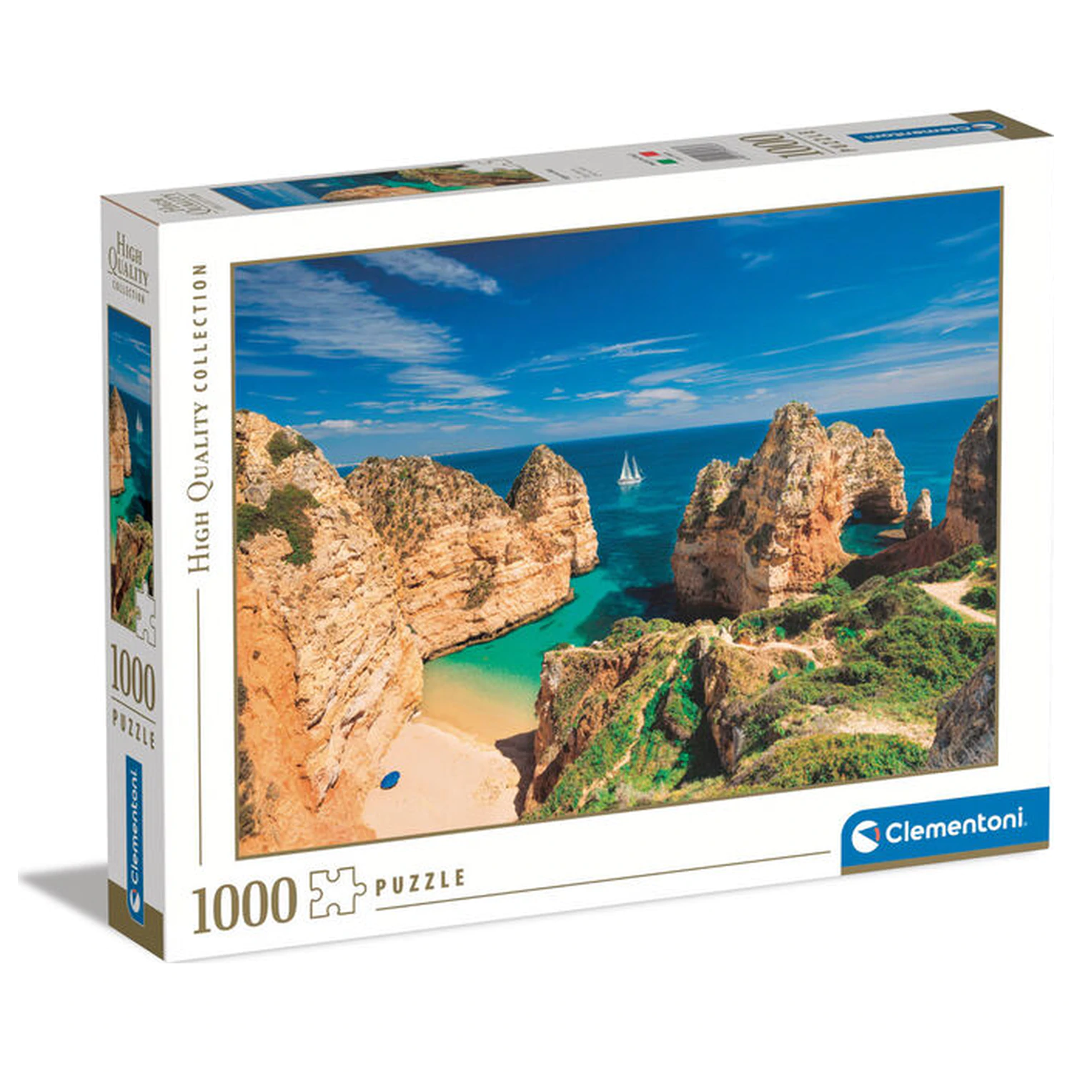Portugal Algarve puzzle 1000 kusov produktová fotografia