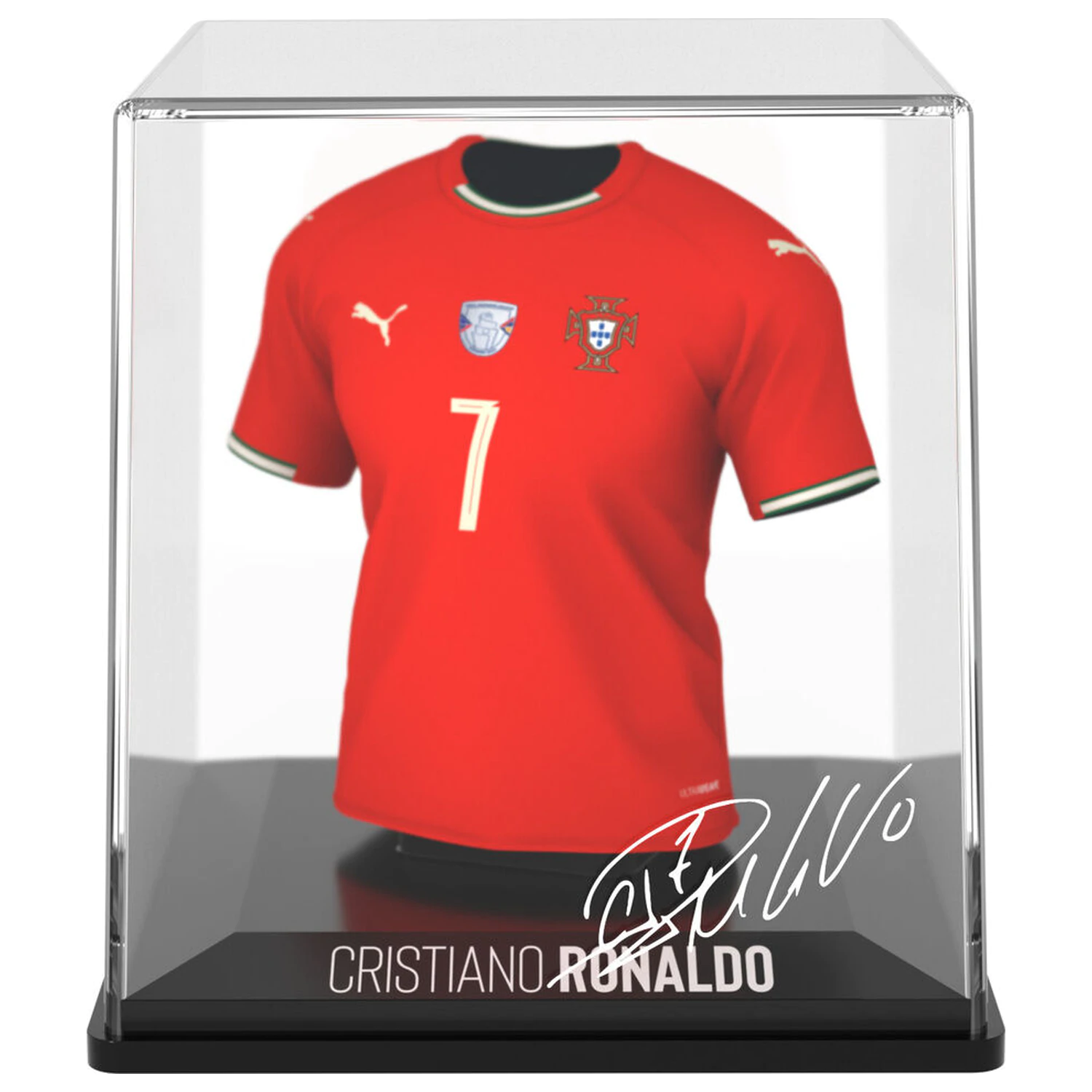 Portugal Cristiano Ronaldo mini figúrka s tričkom produktová fotografia