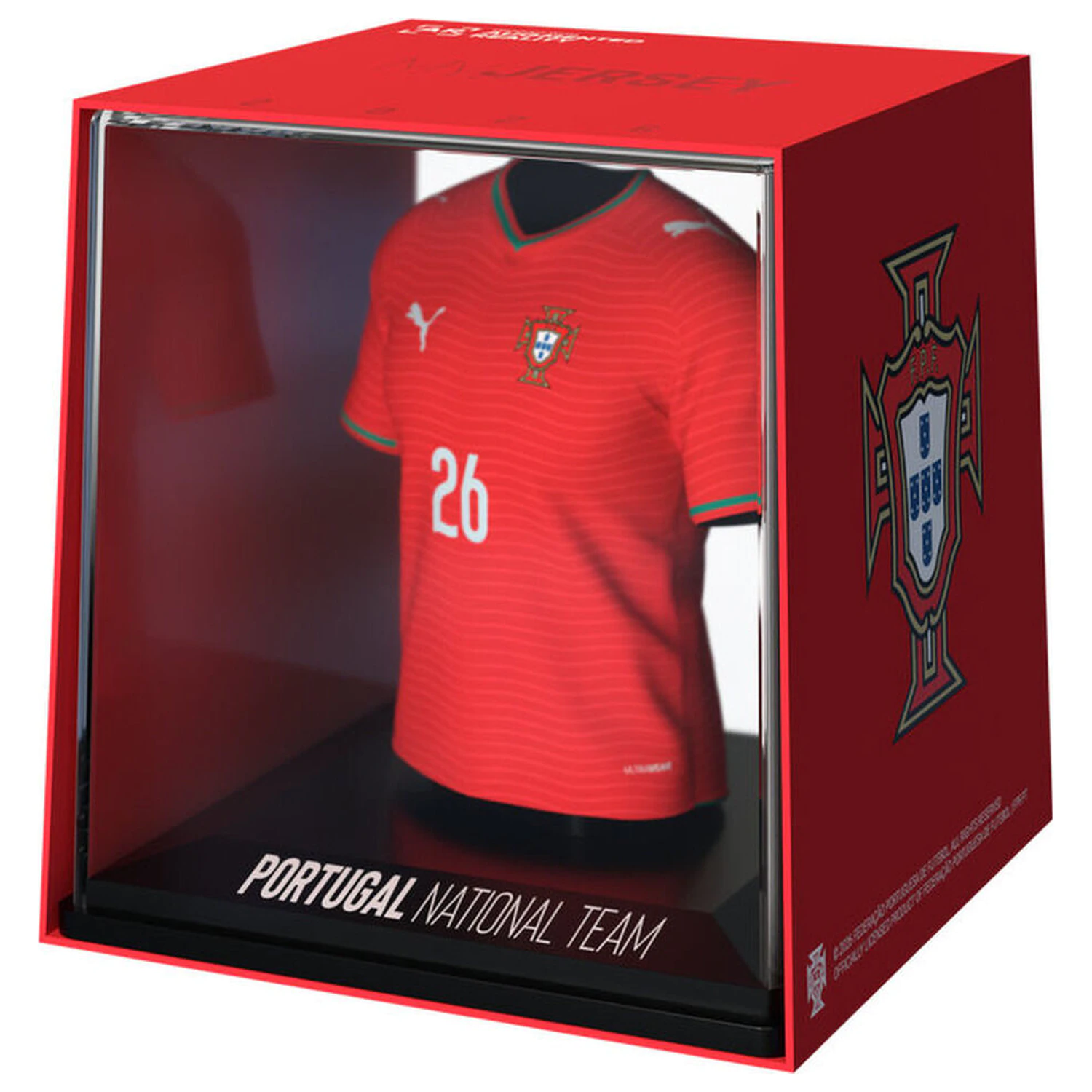 Portugalská mini figúrka trička produktová fotografia