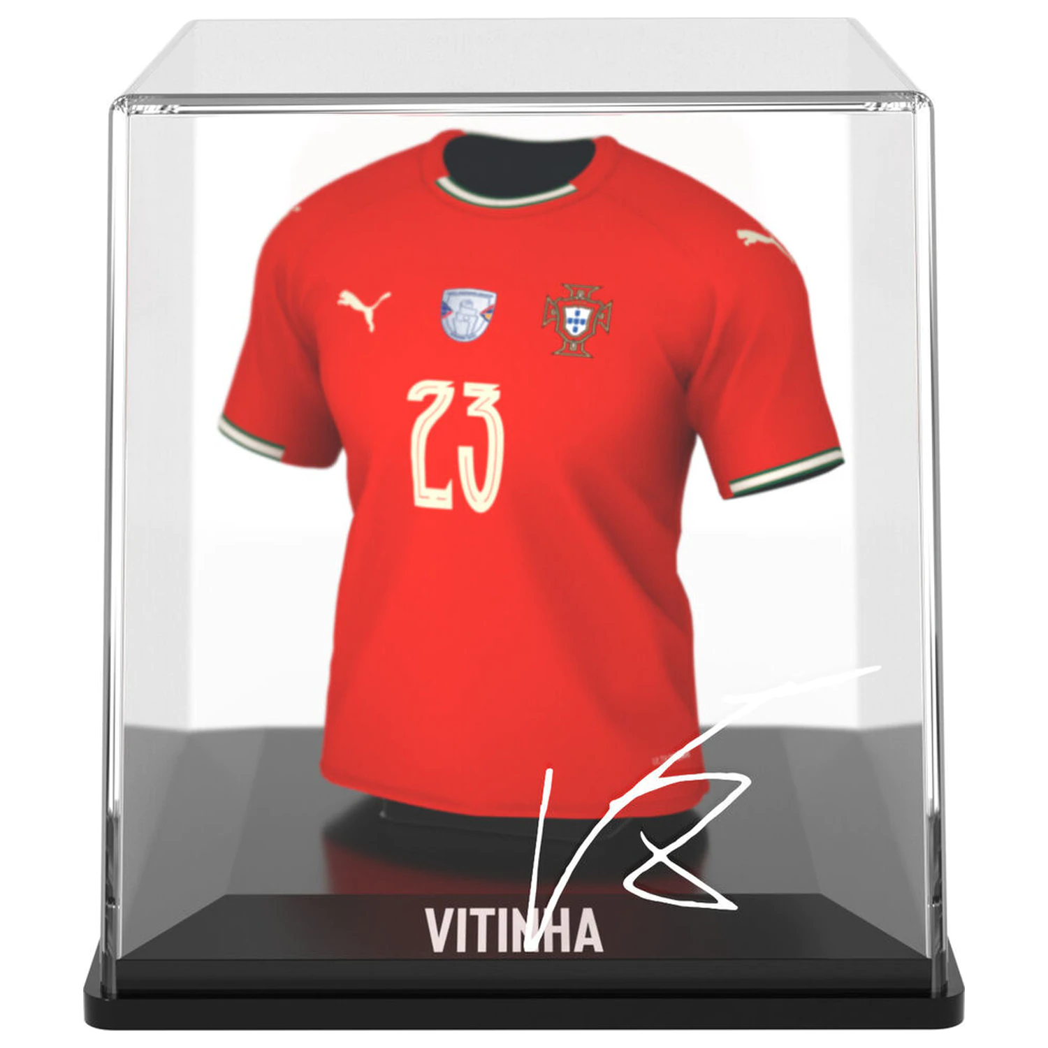 Portugal Vitinha figúrka mini trička produktová fotografia