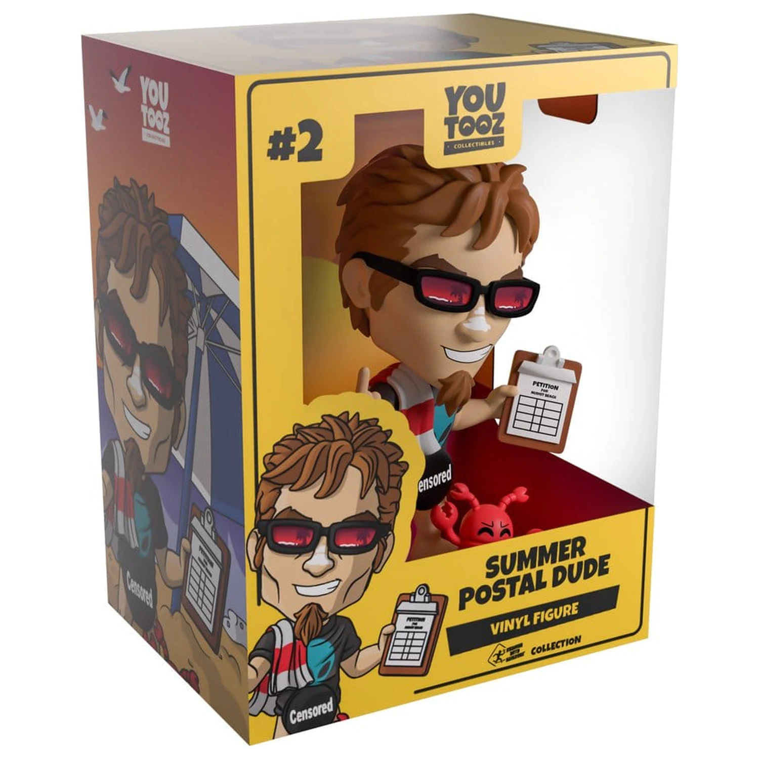 POSTAL vinylová figúrka Summer POSTAL Dude 11 cm produktová fotografia
