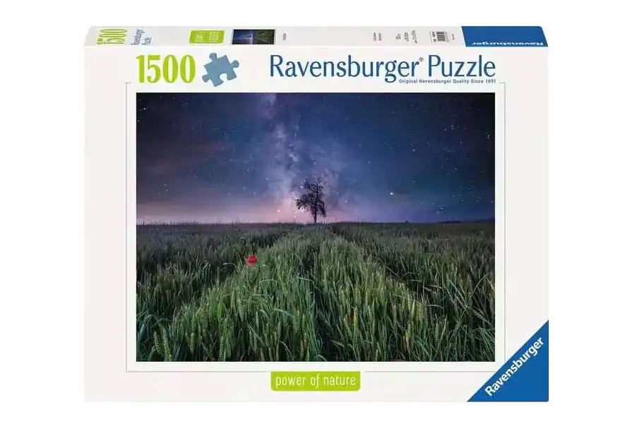 Power of Nature Puzzle Nočná obloha nad kukuričným poľom (1500 dielikov) produktová fotografia